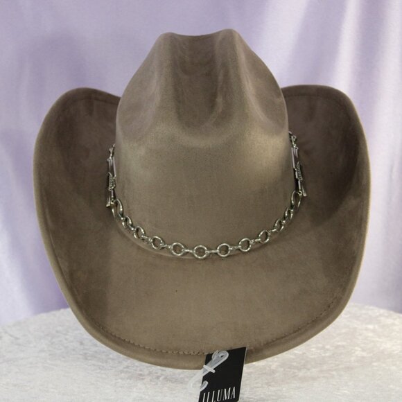 New Stylish Tan Western Hat